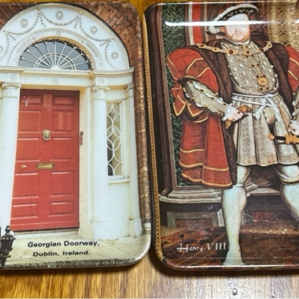 Georgian Doorway and Henry VIII Decorative Trays